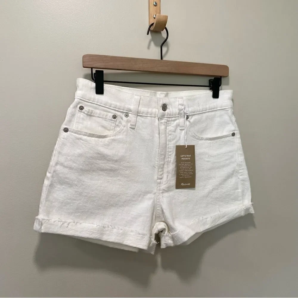 NWT Madewell High-Rise Denim Shorts sz 28